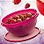 Tupperware Conjunto Tigela Maravilhosa 1 litro Vermelho Glitter + 1,8 litro Rosa Glitter - Imagem 2