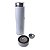 Garrafa Térmica Aço Inox com Termômetro Led 500ml Branco Glitter - Imagem 4