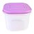 Tupperware Tupperfresh Quadrada Baixo 200ml Lilás - Imagem 1