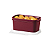 Tupperware Basic Line 160ml Marsala - Imagem 1