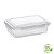 Pote com Trava 450ml Transparente Easy Lock - Imagem 1