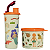 Kit Tupperware Redondinha 500ml + Copo com Bico 470ml Folclore 2 Peças - Imagem 1