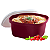 Tupperware Travessa Quadrada Actualité 2,5 litros Marsala - Imagem 1