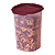 Tupperware Toque + Touch Fresh Quadrado 1,25 litro Marsala - Imagem 1