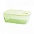 Tupperware Cristalware Retangular Verde Policarbonato 3,5 litros - Imagem 1