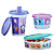 Kit Tupperware Infantil Baby Animais Disney 3 peças - Imagem 1