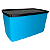 Tupperware Espaçosa 3 litros Azul e Preto - Imagem 1