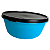 Tupperware Tigela Visual 1,5 Litro Azul e Preto - Imagem 2