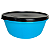 Tupperware Tigela Visual 1,5 Litro Azul e Preto - Imagem 4