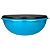 Tupperware Saladeira 6,5 litros Azul e Preto - Imagem 1