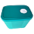 Tupperware Freezertime 1,1 Litro Verde - Imagem 3