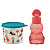 Kit Tupperware Redondinha 500 + Eco Kids 350 Dino Carol 2 peças - Imagem 1