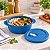 Tupperware Tigela Mini Cristalwave Geração II 560ml Azul - Imagem 2