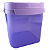 Tupperware Modular Quadrado Plus n°3 - 4 litros Roxo - Imagem 1