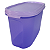 Tupperware Modular Oval 2 Roxo 1,1 litro - Imagem 1