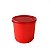 Tupperware Refri Line Redondo 1,1 litro Vermelho - Imagem 1