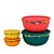 Kit Tupperware Tigela Toque Mágico Tropical 4 Peças - Imagem 4