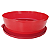Tupperware Tigela Ilúmina 2,5 Litros Vermelha - Imagem 3