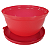 Tupperware Tigelinha Refri Safe 400ml Vermelho - Imagem 3