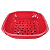 Tupperware Cesto Allegra 1,3 Litros Vermelho - Imagem 1