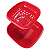Tupperware Cesto Allegra 1,3 Litros Vermelho - Imagem 4