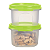 Kit Tupperware Modular Redondo 200ml n°1 Verde 2 peças - Imagem 1