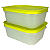 Kit Tupperware Freezer Line 450ml Margarita 2 peças - Imagem 1