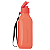 Garrafa Tupperware Quadrada Plus 500ml Laranja Melancia - Imagem 1