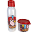 Kit Tupperware Pote Redondinha 500ml + Garrafa Eco Tupper Plus 750ml K-Pop Love 2 peças - Imagem 1