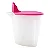 Kit Tupperware Dispenser Murano 350ml Tampa Rosa 3 peças - Imagem 4