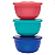 Kit Tupperware Tigelinha Refri Safe 400ml 3 peças - Imagem 1