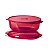 Tupperware Microplus Redondo Marsala 1 litro - Imagem 1