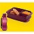 Tupperware Basic Line Com Divisórias 1 litro + Eco Tupper 310ml Merlot - Imagem 1
