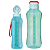 Kit Tupperware Garrafa Aquavibe com Canudo Flexível Aquamarine 2 peças - Imagem 2