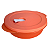 Tupperware Tigela Cristalwave Geração ll 1 litro Laranja - Imagem 2