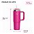 Copo Tupperware Térmico Big T Tumblers 1,1 litro Rosa - Imagem 3
