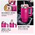 Copo Tupperware Térmico Big T Tumblers 1,1 litro Rosa - Imagem 2