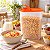 Kit Tupperware Porta Cereais 850ml Transparente e Laranja 2 peças - Imagem 4