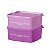 Kit Tupperware Jeitosinho 400ml Aqui tem memórias e receitas 2 peças - Imagem 1