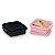 Kit Tupperware Pote 780ml Preto e Rosa 2 peças - Imagem 2