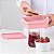 Kit Tupperware Pote 780ml Preto e Rosa 2 peças - Imagem 3