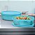 Kit Tupperware Tigela Visual 950ml Azul Água 2 peças - Imagem 1
