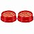 Tupperware Forma Burguer Express Kit 2 peças Marsala - Imagem 1