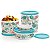 Tupperware Mini Refri Line Redondo Kit 4 peças - Imagem 1