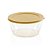 Tupperware Tigela Clear 2,4 litros Gold - Imagem 1
