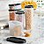 Tupperware Modular Oval 1,1 litro n2 Preto - Imagem 3