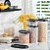 Tupperware Modular Oval 2,3 litros n4 Preto - Imagem 5