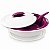 Tupperware Tigela Thermo 1,5 Litro Branca e Roxa - Imagem 3