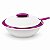 Tupperware Tigela Thermo 1,5 Litro Branca e Roxa - Imagem 1
