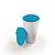 Tupperware Copo Allegra Azul e Branco 450ml - Imagem 2